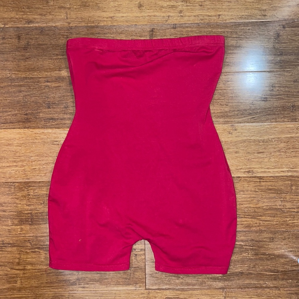 Red romper